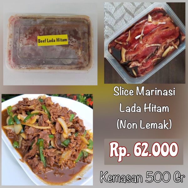Beef Slice Marinasi Lada Hitam