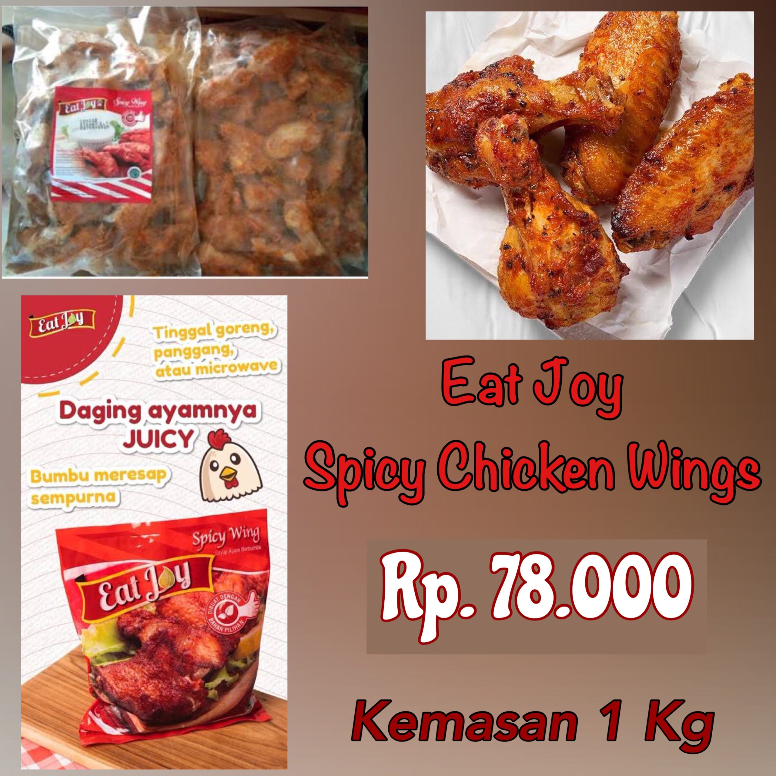 Eatjoy Spicy Wings 1Kg