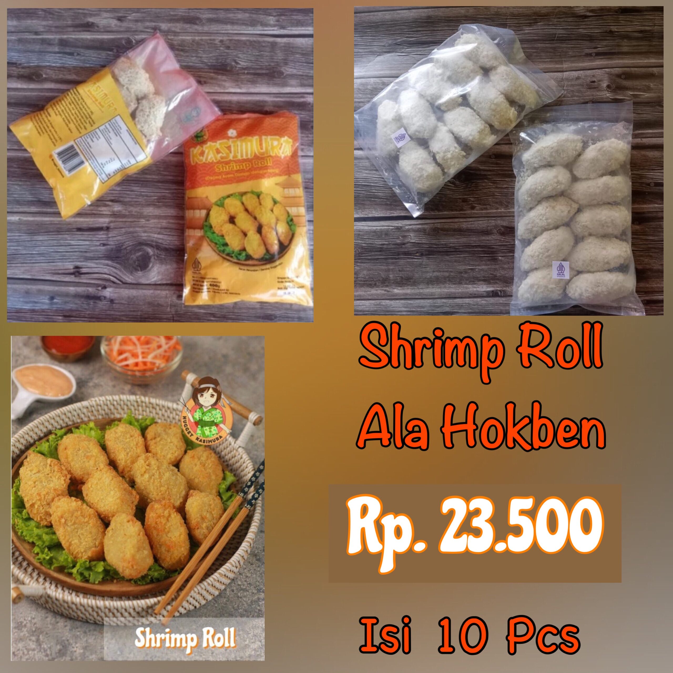 Chicken Eggroll ala Hokben