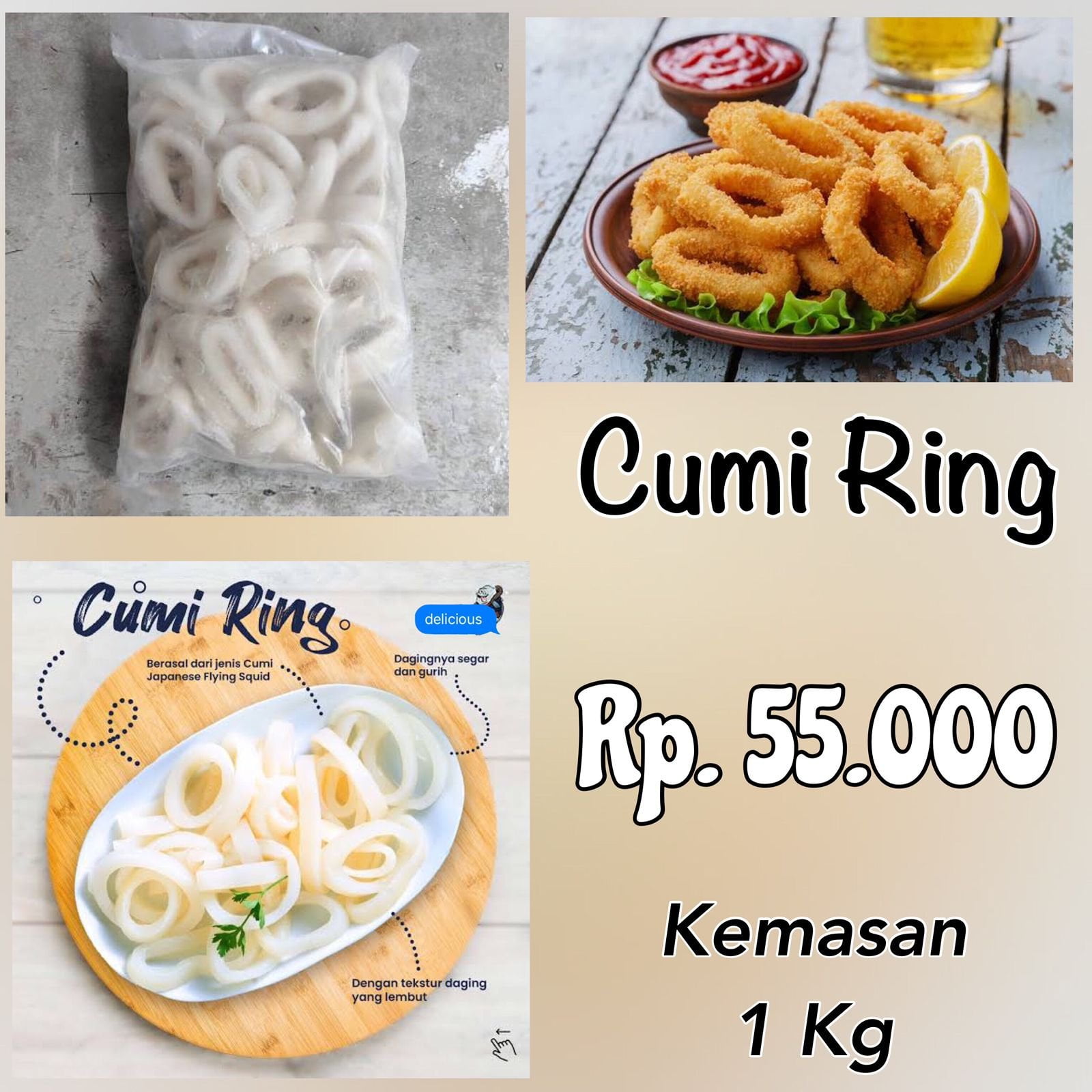 Cumi Ring 1 Kg