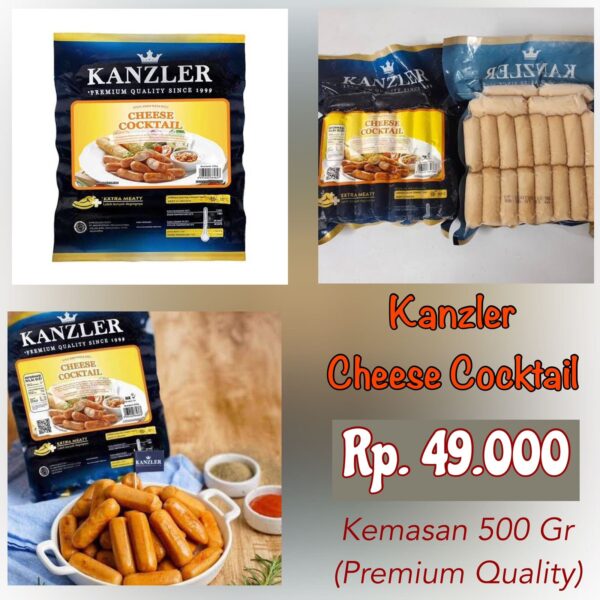 Kanzler Cheese Cocktail 500Gr