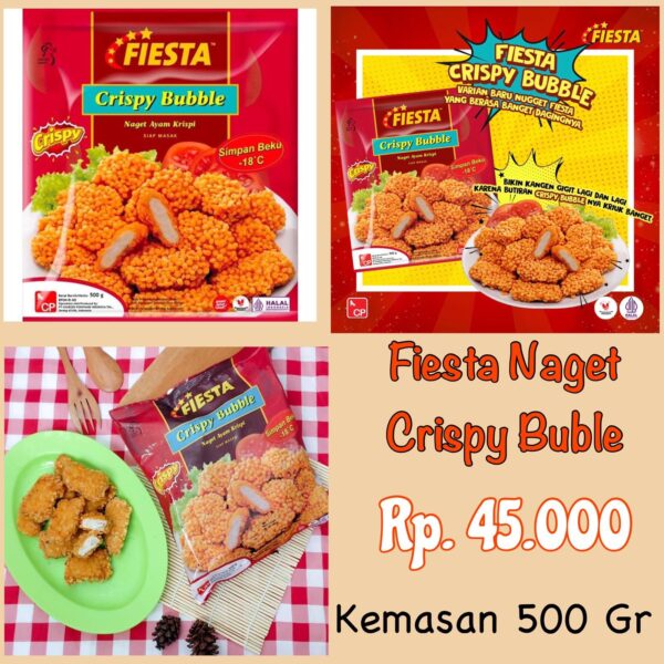 Naget Fiesta Crispy Bubble