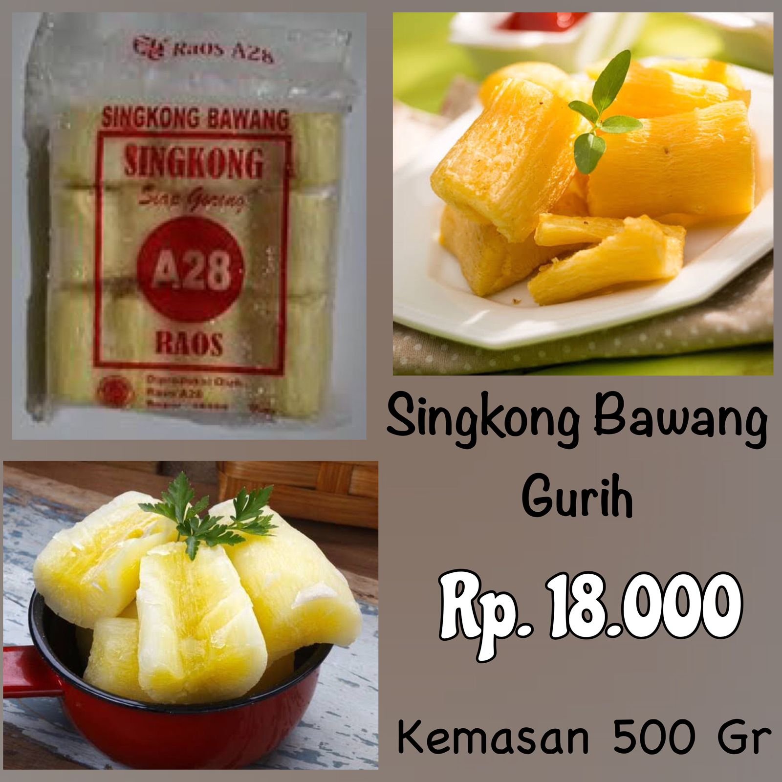 Singkong Bawang Gurih
