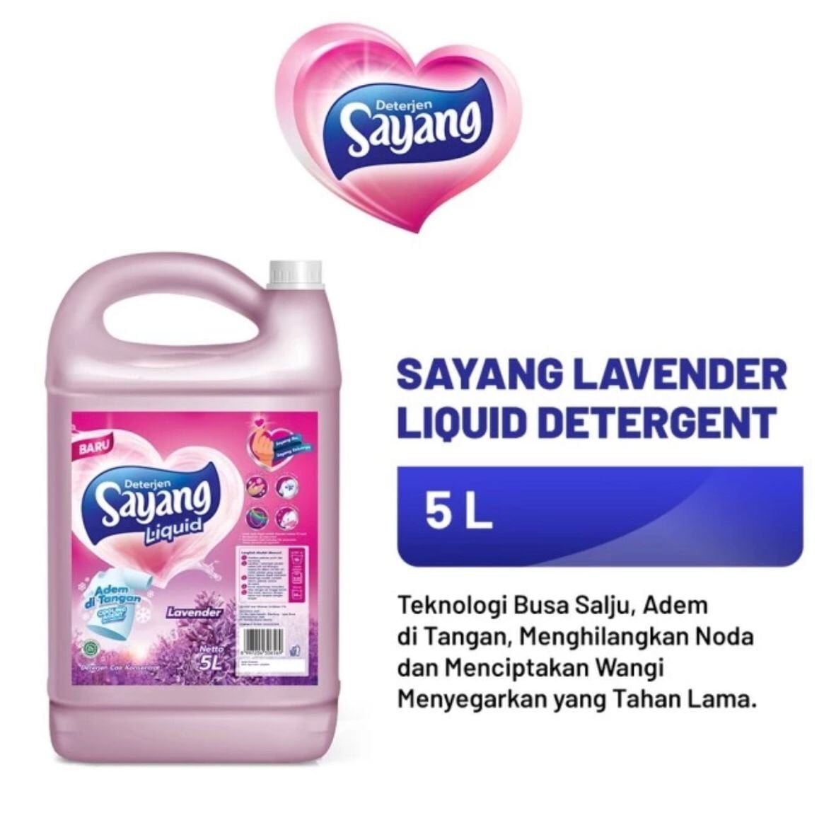 Deterjen Sayang Jerigen Lavender