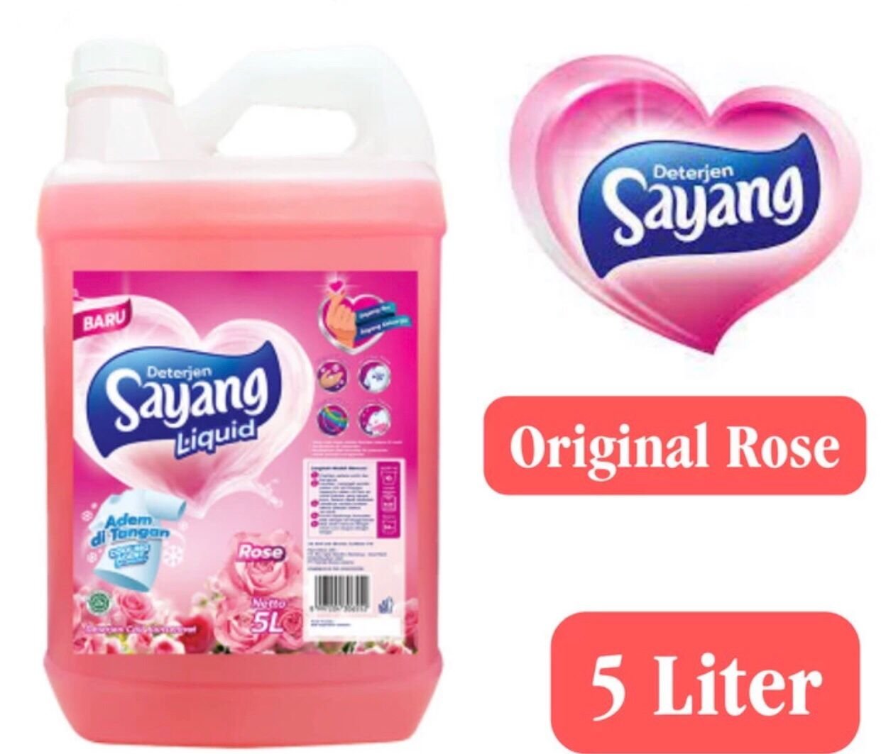 Deterjen Sayang Jerigen Rose