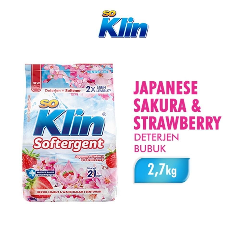 Soklin Bubuk Japanese Sakura 2,7 Kg