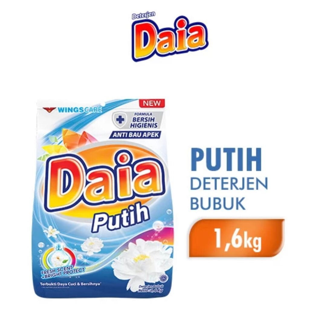 Daia Bubuk Putih 1,6 Kg