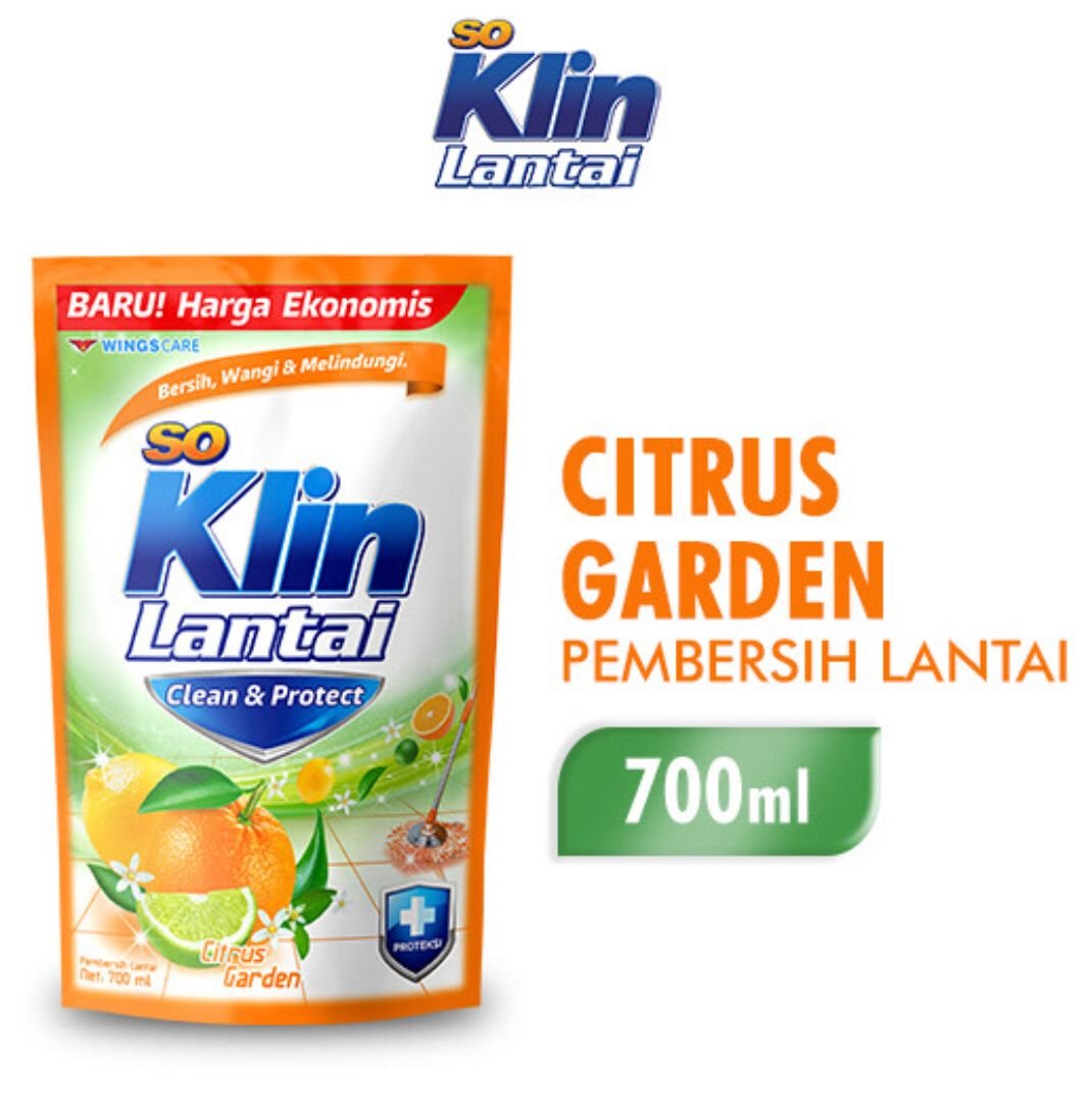 Soklin Lantai Citrus Garden
