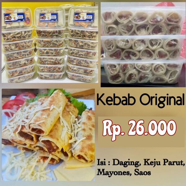 Kebab Keju Parut
