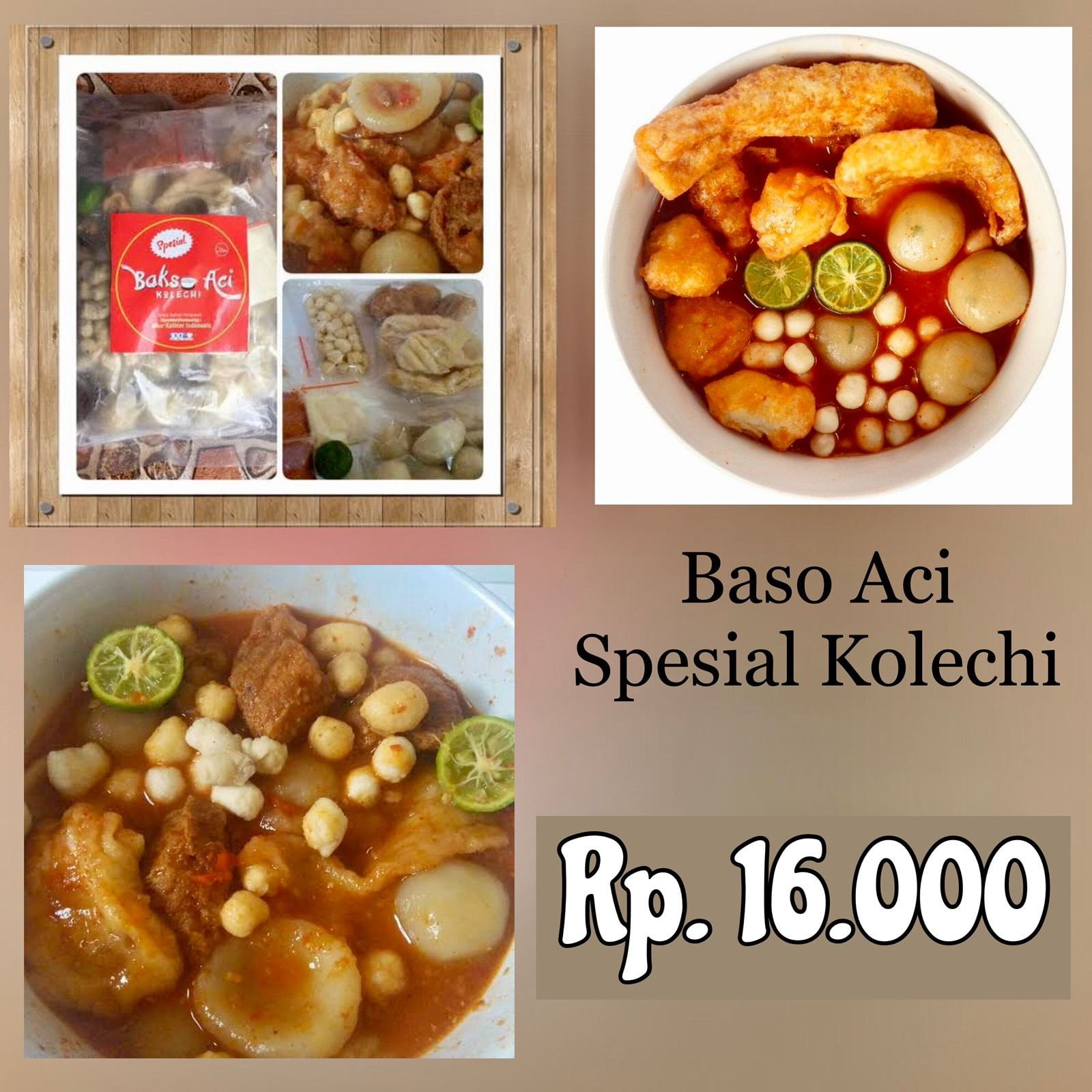 Bakso Aci Kolechi Spesial