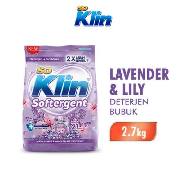 Soklin Bubuk Ungu Lavender