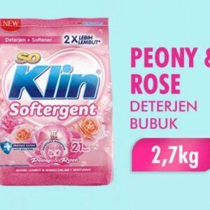 Soklin Bubuk Softergent Pink 2,7 Kg