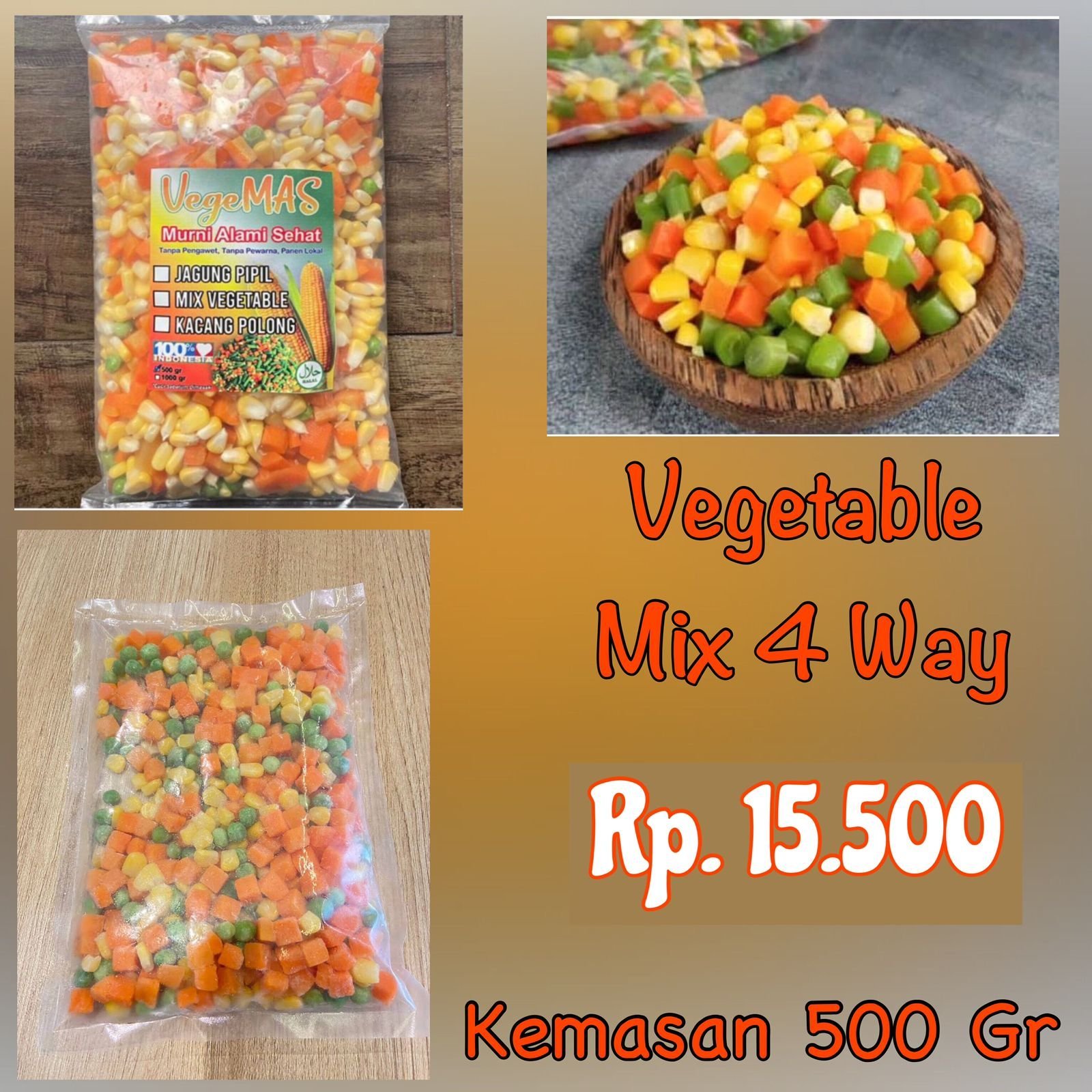 Vegetable Mix 4 Way