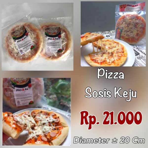 Pizza Sosis Keju PizzaKu