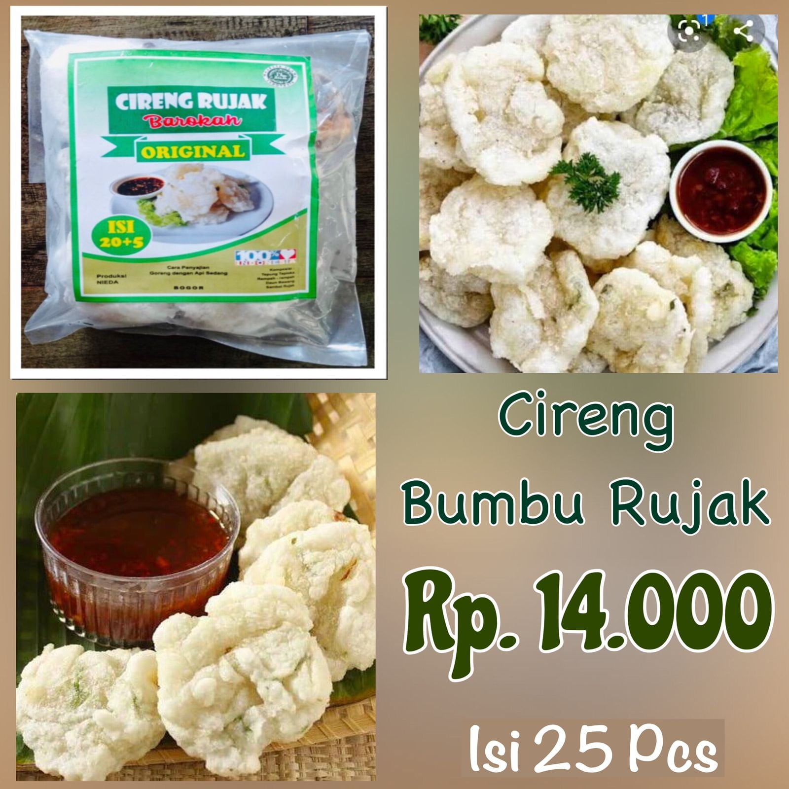 Cireng Bumbu Rujak Barokah