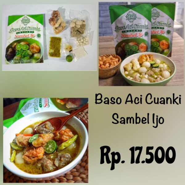 Mamake Bakso Cuanki Sambel Ijo
