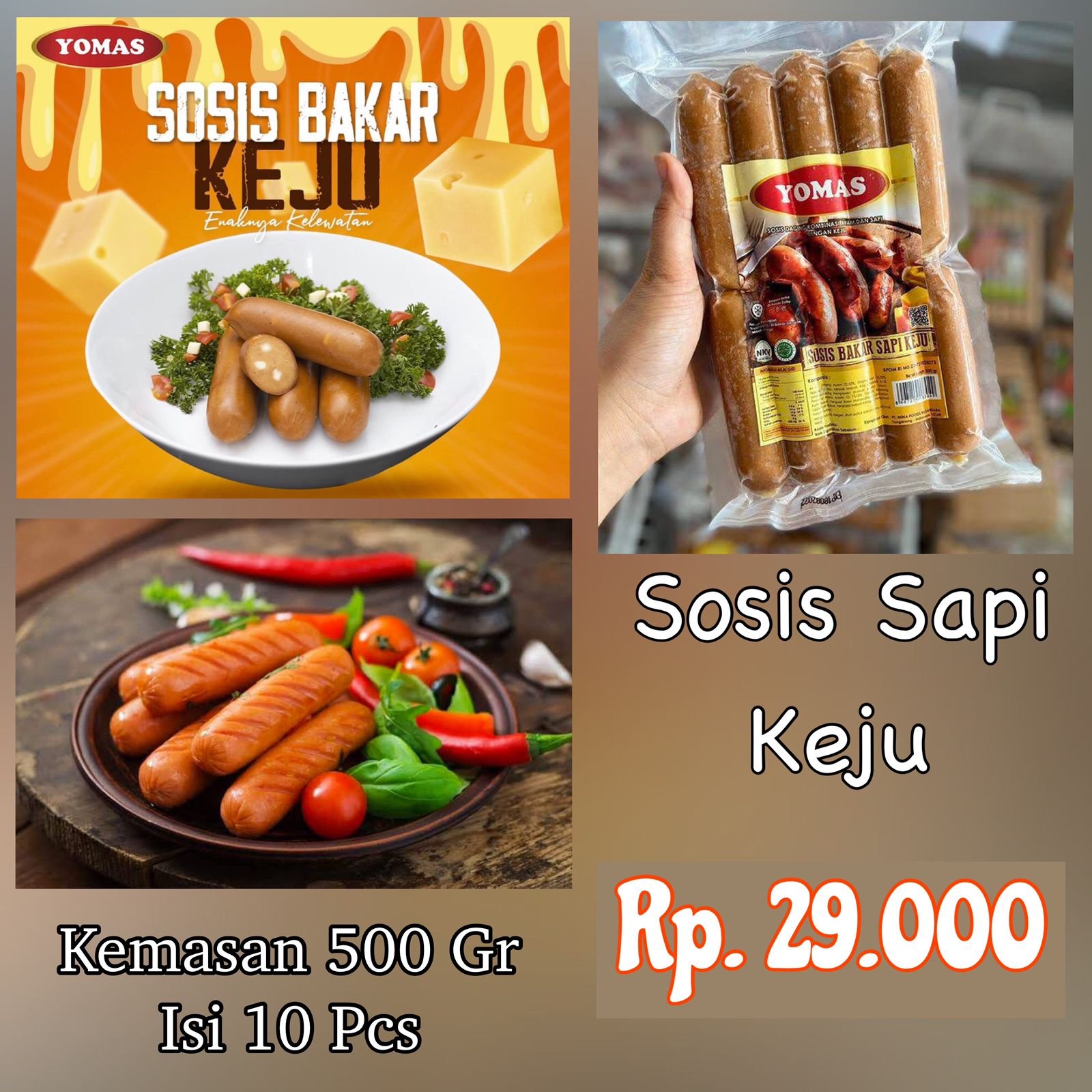 Yomas Sosis Keju
