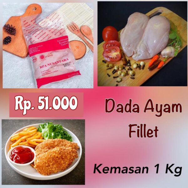 Dada Ayam Fillet 1Kg