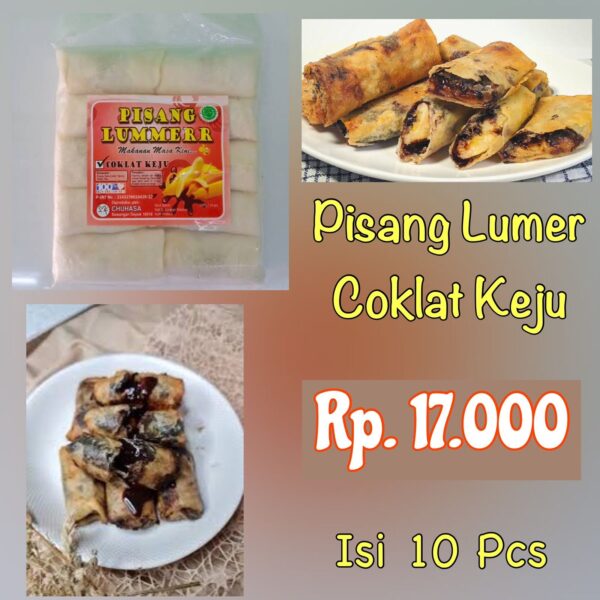 Pisang Lumer Coklat Keju