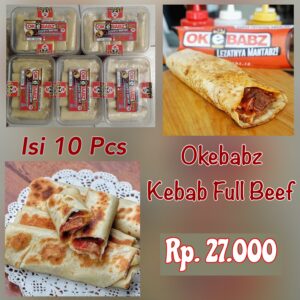 Okebabz Kebab Full Beef