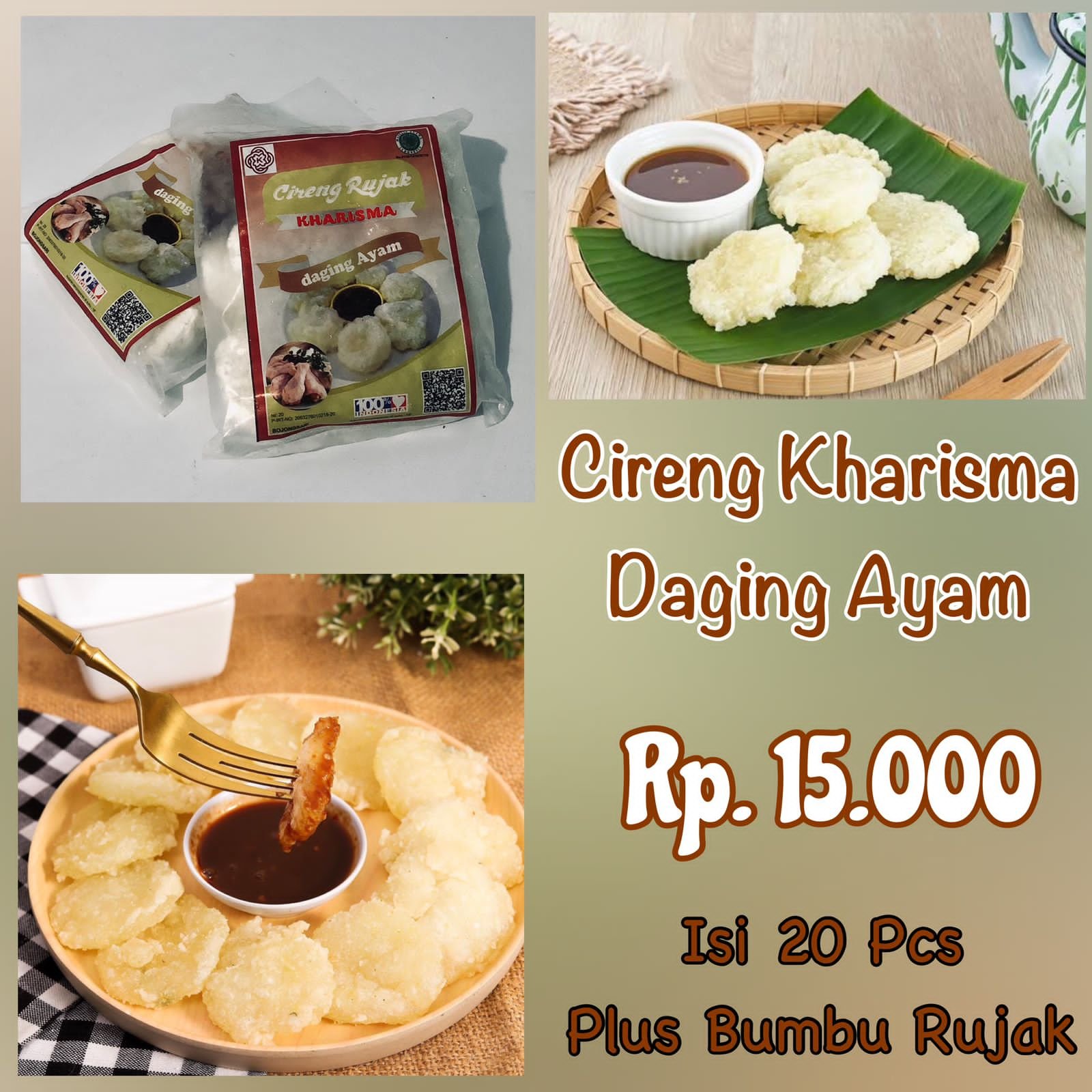Cireng Kharisma Daging Ayam