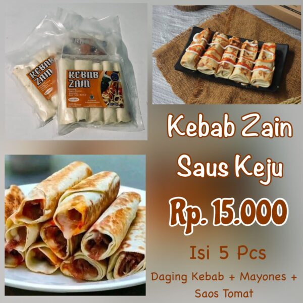 Kebab Zain Saus Keju