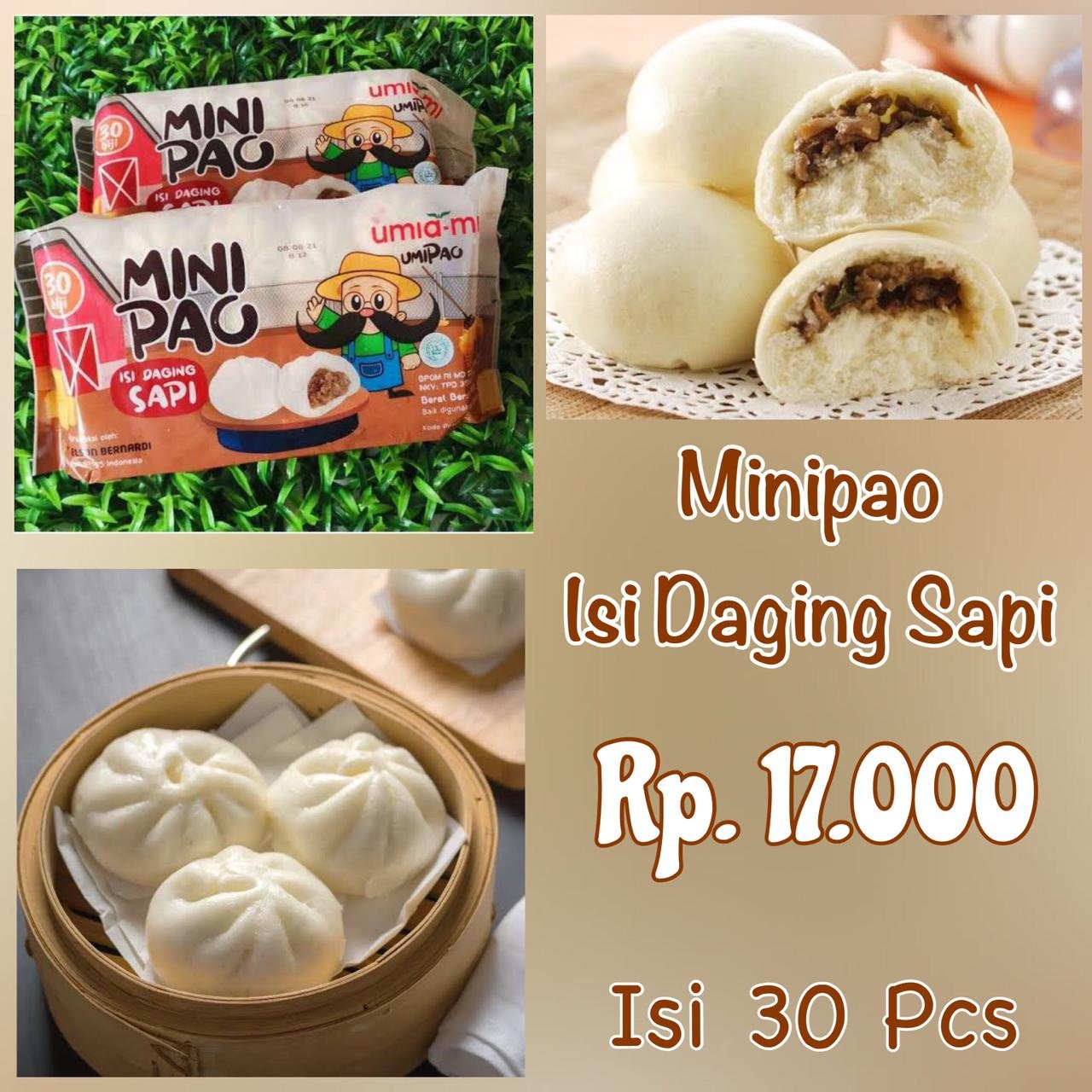 Minipao Daging Sapi