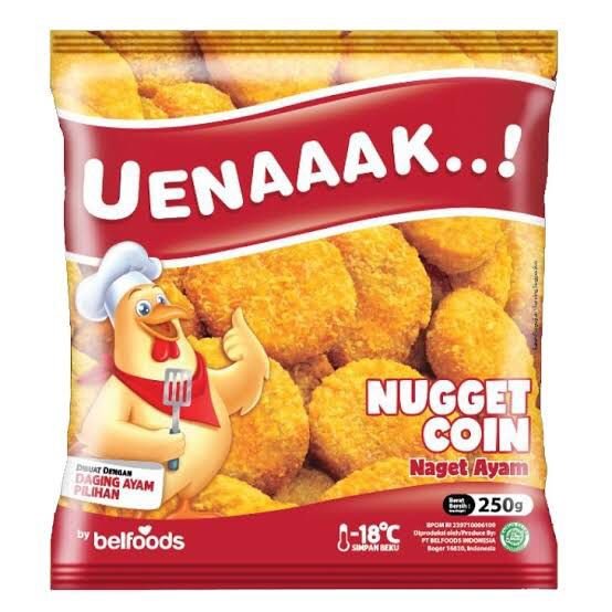 Naget Belfoods Uenak 250 Gr