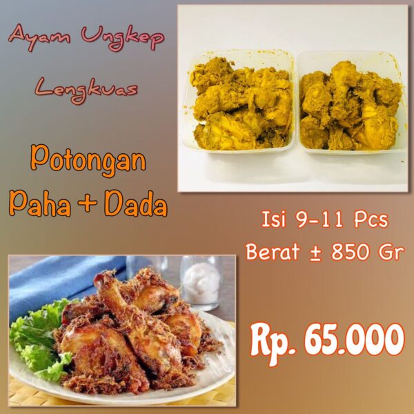 Ayam Ungkep Paha Dada