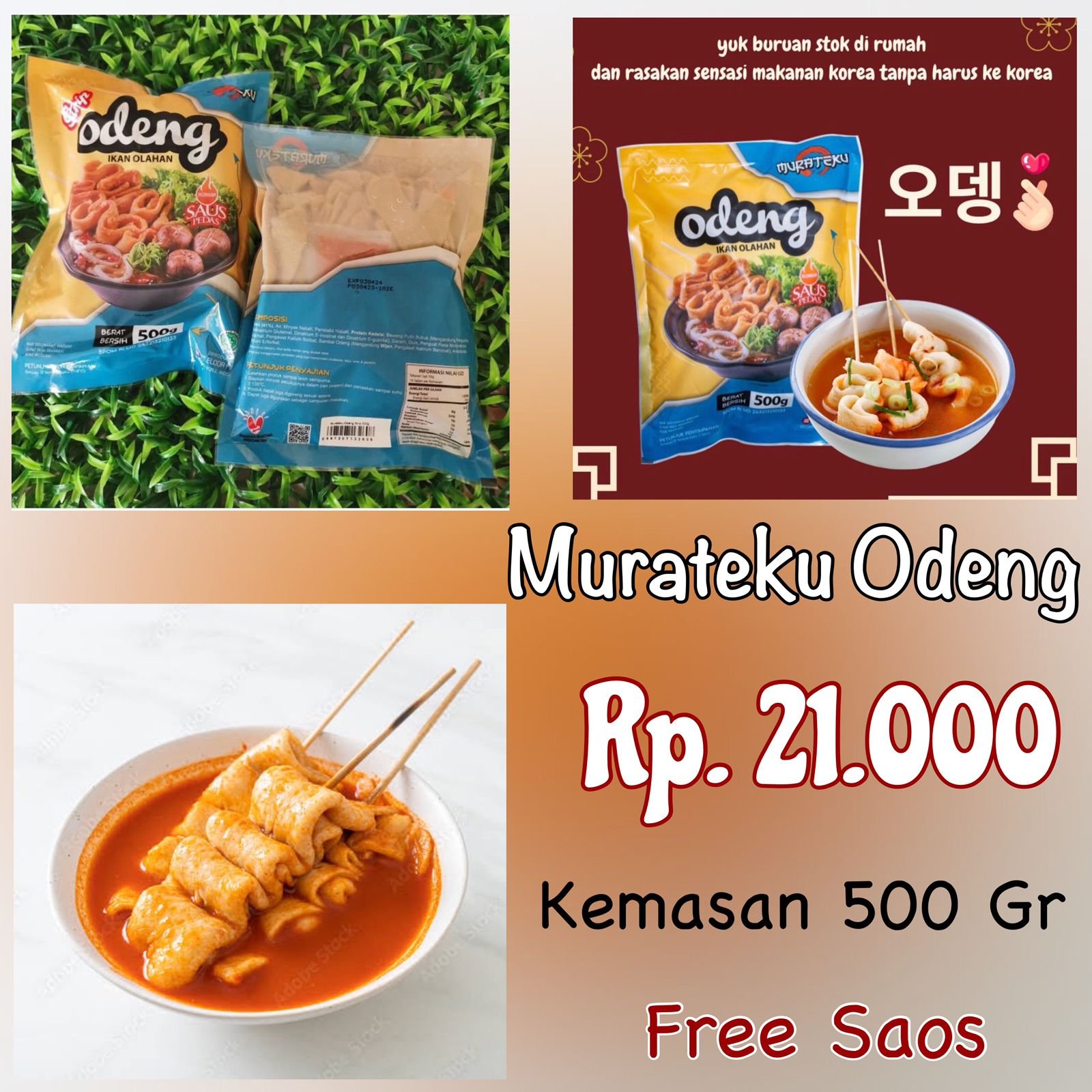 Muretaku Odeng 500 Gr