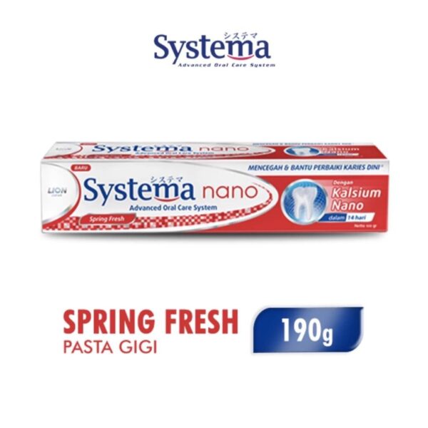 Pasta Gigi Systema Nano Spring Fresh