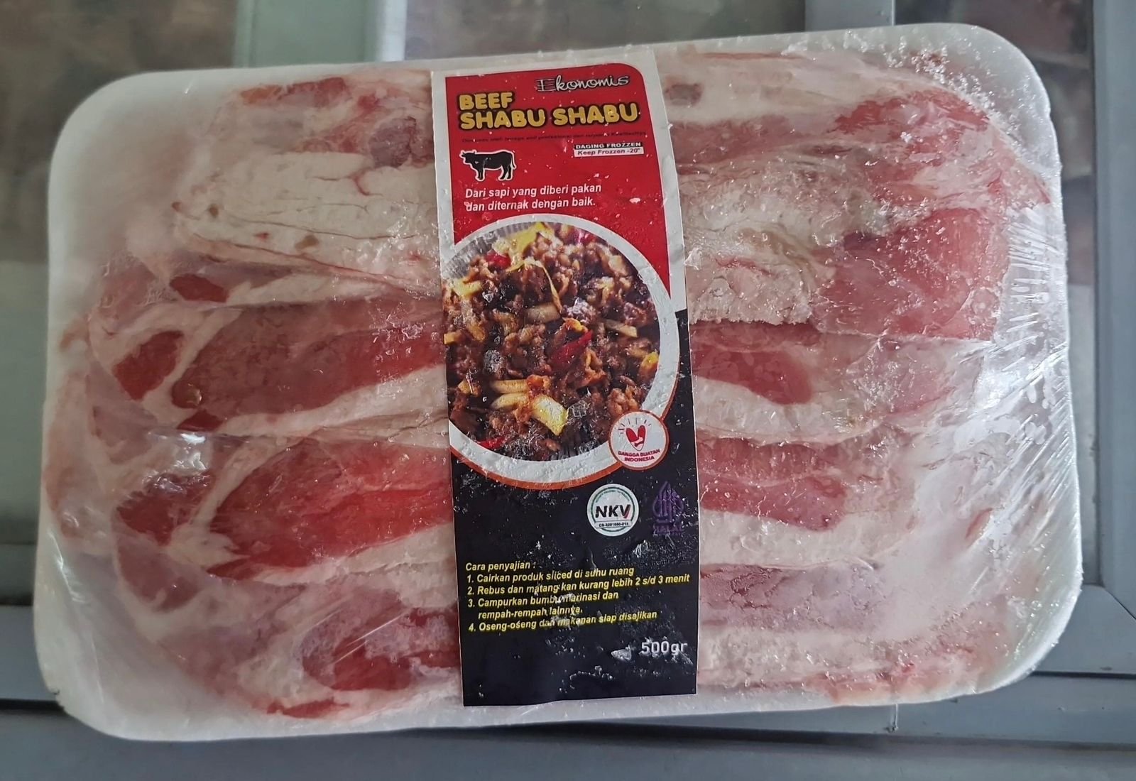 Beef Slice Shabu 500 Gr