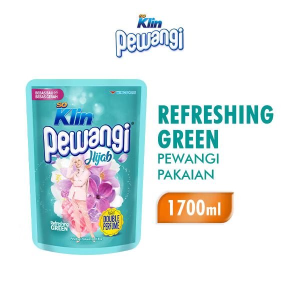 SoKlin Pewangi Refreshing Green 1,7 L