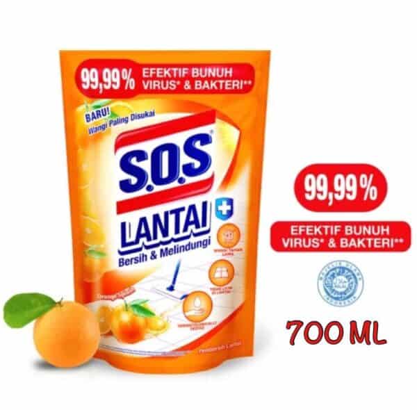 SOS Pembersih Lantai Orange
