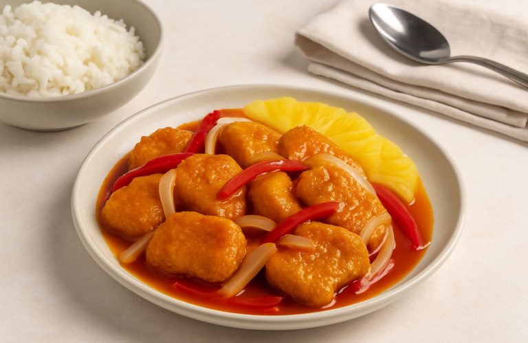 Olahan Mudah Nugget Ayam Saus Nanas yang Lezat dan Bergizi 4 Featuredimagesausnanas